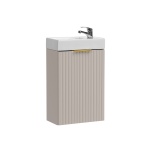 Valamukapp ADELE CASHMERE, 400x220x570mm komplektis keraamilise valamuga