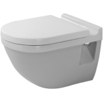 Seina wc komplekt Duravit Starck 3, koos prill-lauaga