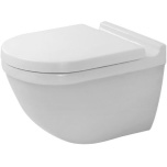 Seina wc komplekt Duravit Starck 3 Rimless®, koos prill-lauaga