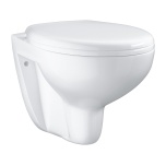 Seina wc Grohe Bau Ceramic, rimless, SoftClose prill-lauaga 