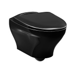 Seina wc Gustavsberg Estetic, matt-must C+