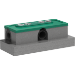 Duširenni paigalduskarp Hansgrohe uBox universal Base