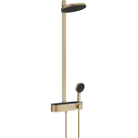 Dushisüsteem Hansgrohe Pulsify S Showerpipe 260 2jet with ShowerTablet Select 400, brushed bronze