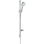 Dushikomplekt Hansgrohe Raindance Select E 120, valge/kroom