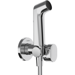 Bideeduši komplekt Hansgrohe EcoSmart+, seinahoidiku ja 1250mm voolikuga, kroom