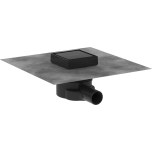 Trapp Hansgrohe RainDrain Point 100/100, matt-must