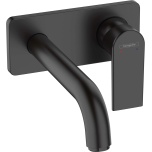 Seinapealne valamusegisti Hansgrohe Vernis Shape, matt-must, 207mm jooksutoru