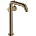 Kõrge valamusegisti Hansgrohe Tecturis S 240 Fine CoolStart EcoSmart+, push-open põhjaklapiga, brushed bronze 73370140